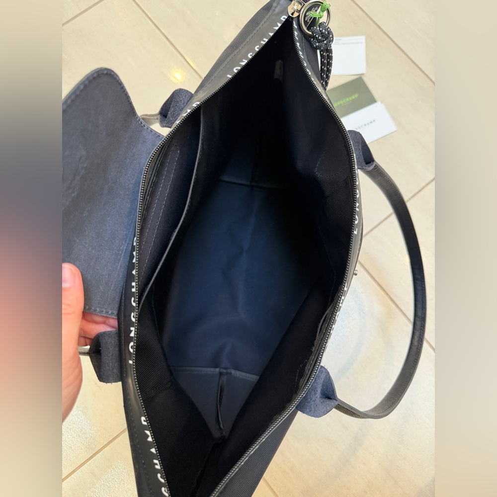 NWT Longchamp Le Pliage Energy Large Tote Bag in Black - Picture 9 of 14